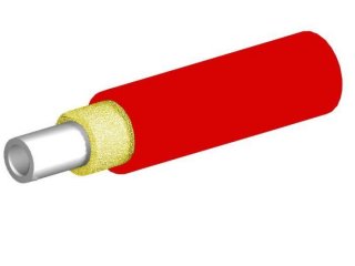 TLC Furcation Tube 3mm Rose w/Pull String