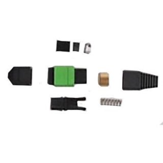 US Conec MTP Connector Singlemode 24 Fiber APC Oval Ribbon Green, Male