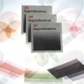 3M 1um Lapping Film / Polishing Film Aluminum Oxide 9" x 6.5" Sheet Green - 50 Pack
