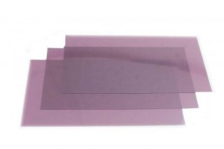 3M 1um Lapping Film / Polishing Film Diamond 3" x 6" Sheet Violet
