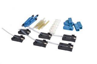 AFL Splice-On Connector SC UPC Singlemode FuseConnect 900um Blue 6 Pack