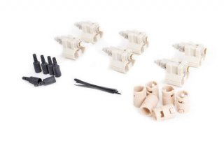 AFL ST Connector Multimode FastConnector 62.5um 900um, 6pk