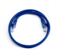 Cat 5e Patch Cable with Boots, 1’, Blue