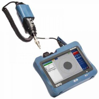EXFO Handheld Display with Digital Inspection Probe Automated Pass/Fail Analysis Software Auto Center APC or UPC Connector & Adapter Tips "