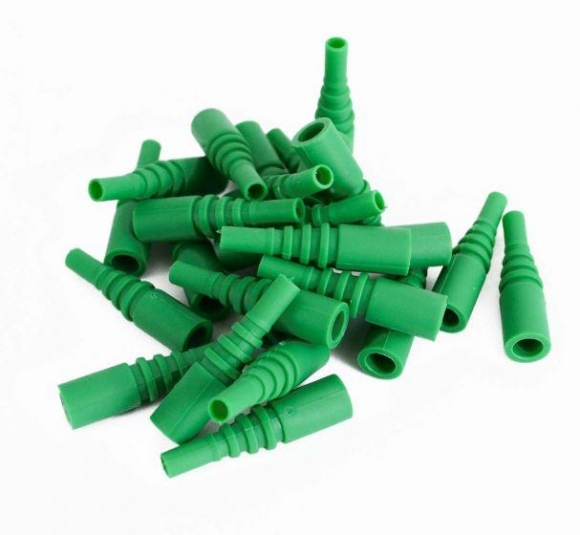FIB Connector Boot FC 3.0mm Green - 25 Pack
