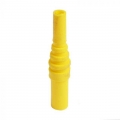 FIB Connector Boot SC 3.0mm Yellow - 25 Pack