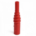 FIB Connector Boot ST 3.0mm Red - 25 Pack