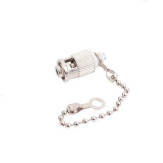 FIB Connector Dust Cap & Chain ST Metal