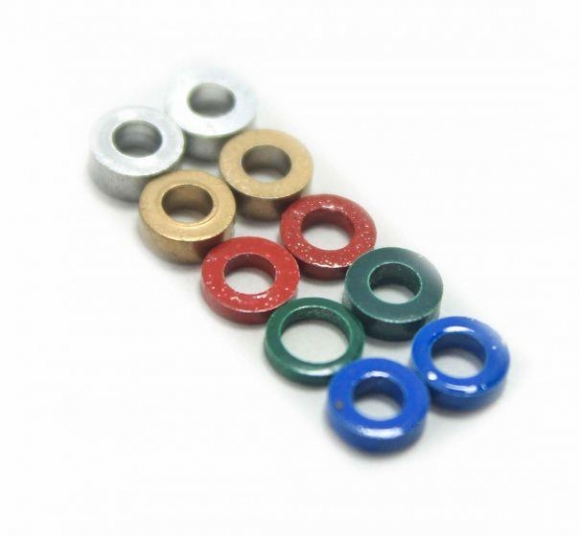 FIB FDDI Attenuator Fixed, 2 of each Color , 10pk  FIB FDDI Attenuator Fixed, 2 of each Color , 10pk