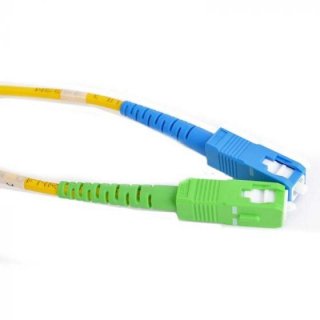 FIB Fiber Optic Cable Simplex 1.6mm SM 9/125 Ultra LC/APC-SC/UPC-10 Meters