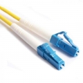 FIB Fiber Optic Patch Cable, LC to LC UPC-UPC, 5 meters, 1.6mm Simplex SM SMF-28 Ultra Fiber