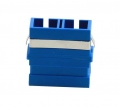 FIB SC Adapter Duplex Blue Singlemode - No Flange, Style 5 FIB SC Adapter Duplex Blue Singlemode - No Flange, Style 5