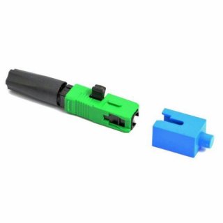 FIB SC APC Connector Mechanical Splice Quick Termination 3mm
