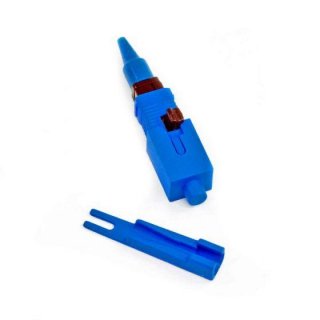 FIB SC UPC Connector Mechanical Splice Quick Termination 900um