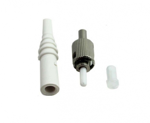 FIB ST Connector Singlemode 126um Zirconia Ferrule 3.00mm Boot FIB ST Connector Singlemode 126um Zirconia Ferrule 3.00mm Boot