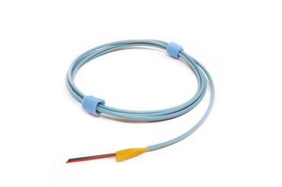 TLC 144 Fiber, 50/125um ClearCurve OM3, Distribution Fiber Optic Cable, Riser, Aqua