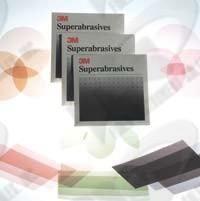 3M .3um Lapping Film / Polishing Film Aluminum Oxide 9" x 13" Sheet White - 50 Pack