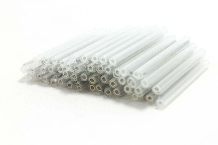 FIB Fusion Protection Sleeve Tapered Ends 40mm 3mm After Shrink Clear 50 Pack