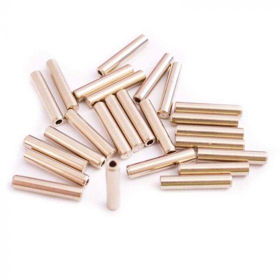 FIB Stainless Alloy Ferrule 12.7mm Long Drilled to 350um  FIB Stainless Alloy Ferrule 12.7mm Long Drilled to 350um