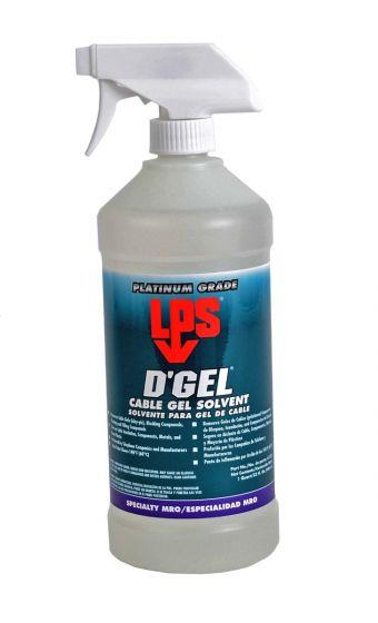 PT Tech Cleaning Solution D'Gel Cable Gel Solvent Spray Bottle 32 oz.