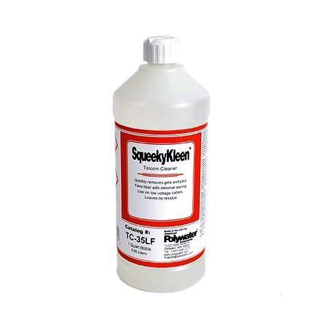 Polywater Cleaning Solution SqueekyKleen Telecom Cleaner with Flip Top 1 Quart  Polywater Cleaning Solution SqueekyKleen Telecom Cleaner with Flip Top 1 Quart