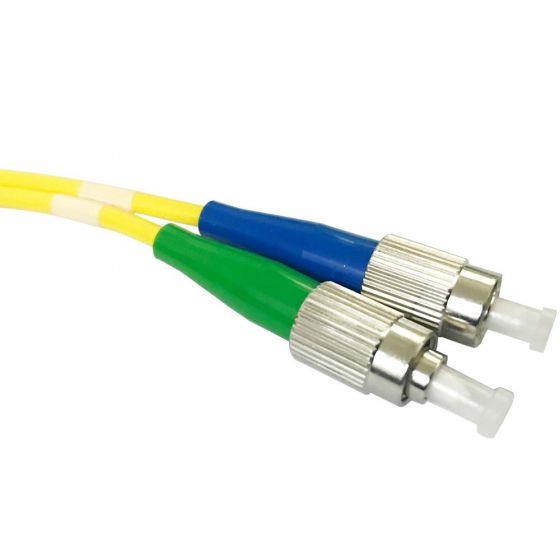 FIB Fiber Optic Cable Simplex 3mm SM 9/125 Ultra FC/APC-FC/UPC-1 Meter  FIB Fiber Optic Cable Simplex 3mm SM 9/125 Ultra FC/APC-FC/UPC-1 Meter