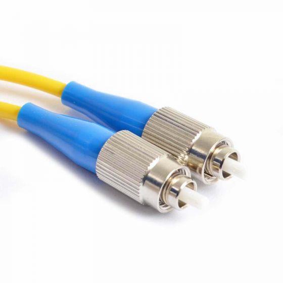 FIB Fiber Optic Patch Cable, FC UPC to FC UPC, 1 meter, 3mm Simplex SM SMF-28 Ultra Fiber