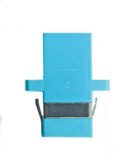 FIB SC MM 10Gig Adapter, Bronze Sleeve, Aqua