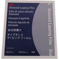3M .05um Lapping Film / Polishing Film Aluminum Oxide 4" Disc Pale Yellow - 50 Pack