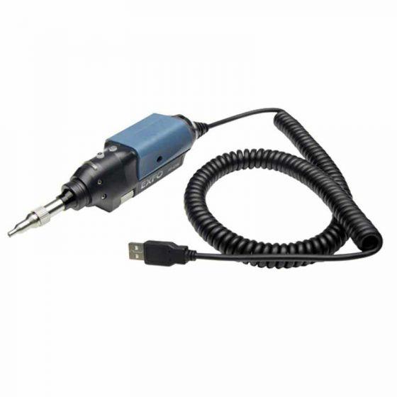 EXFO Digital Video Inspection Probe FIP420B USB Automated Pass/Fail Analysis Software Auto Center Triple Magnification UPC Connector & Adapter Tips (Probe Only)  EXFO Digital Video Inspection Probe FIP420B USB Automated Pass/Fail Analysis Software Auto Center Triple Magnification UPC Connector & Adapter Tips (Probe Only)