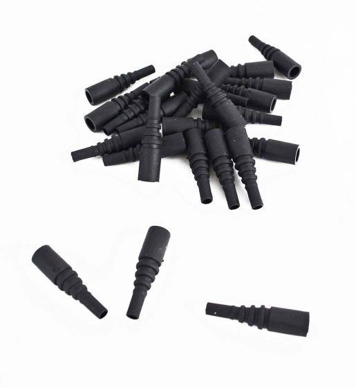 FIB Connector Boot FC 3.0mm Black - 25 Pack