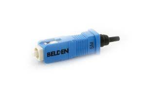 FX Brilliance Universal Connector SC OS2 Blue- 25 Pack
